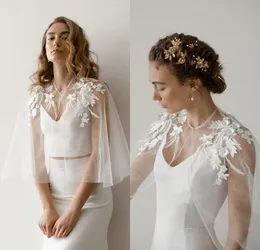 2019 Elegant Mermaid Wedding Dress With Wraps Cheap Bohemian Bridal Gown Plus Size Satin Appliques Women Dress