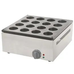 Darmowa Wysyłka 16 Hole Elektryczna Płyta Aluminiowa Layer Cake Machine Obanyaki Dorayaki Red Bean Waffle Baker Maker