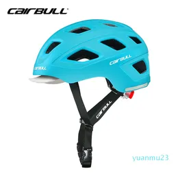 Wholesale-Aero Bicycle Helmet for Men City Cycling Equipment Ciclismo Bike Helmet with Rear LED Warning Light 18 Air Vents