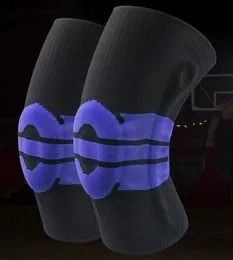 Kneepad Koszykówka Knee Knee Brace Compression Pads Wsparcie Pad Wiosna Koszykówka Dzianiny Sporty Piłka Nożna Piłka nożna Kompresja Elastyczna rękaw