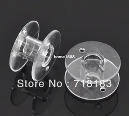 Wholesale Empty Bobbins Spool Tool Clear Plastic for Brother Janome Singer Elna Universal