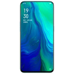 オリジナルのOppo Reno 4g LTE携帯電話8GB RAM 256GB ROM Snapdragon 710オクタコア48mp AF OTG NFC Android 6.4 "Amoledフルスクリーン指紋IDフェイススマート携帯電話