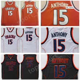 College Camerlo Syracuse Orange Black Color Team Anthony University Jerseys Basketball Mundur Quality