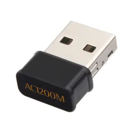 Nowy odbiornik sieciowy WiFi Dongle 1200 Mbps Dual Band 5 GHz 2.4GHZ Karta sieciowa Adapter WiFi dla Windows Mac OS Desktop Laptop