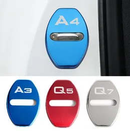 Car Door Door Door Lock Cover Cover Cover Case لـ Audi A4 B6 B8 A6 C5 C7 A3 A5