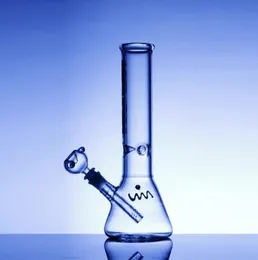 12 "nuovo bicchiere in vetro Bong Two Funcation 18,8mm Joint Downstem Glass Spiral Ring-percolatore Bong Tubi d'acqua Narghilè