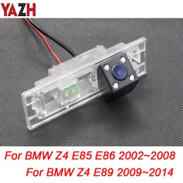 Yazh ل Z4 E85 E86 E89 2002 ~ 2014 سيارة كاميرا الرؤية الخلفية وقوف السيارات عكس الكاميرا hd ccd النسخ الاحتياطي الصمام للرؤية الليلية