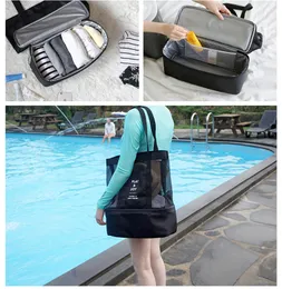 ファッションハンドバッグ旅行ピクニックバッグビーチバッグダッフルショルダーバッグ大容量防水フィットネスヨガバッグ