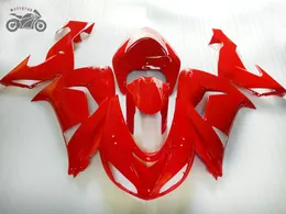 Brand new Chinese fairings for Kawasaki Ninja 2006 2007 ZX10R red motorcycle fairing body repair parts ZX-10R 06 07 ZX 10R