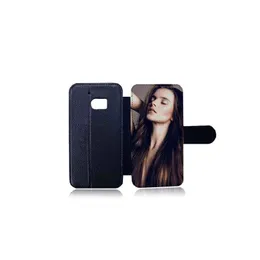 Heat Press Hest Transfer Sublimation Flip Case PU+PC Leder Wallet Case für HTC M9 M10 A9 ONE X ONE S 816 10 PRO