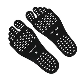 Unisex Beach Foot Pats Pads Wkładki Mężczyźni Wygodne Wodoodporne Niewidzialne Buty antypoślizgowe Maty do pływania plaży Walking VT0110