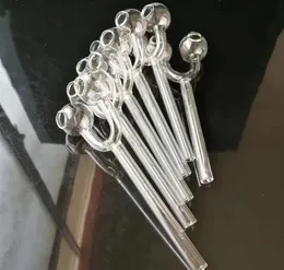 Großhandel Glasbongs Transparent Slingshot Pot Ölbrenner Glaspfeifen Wasserpfeifen Glaspfeife Bohrinseln Rauchen Kostenloser Versand