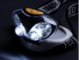 Tragbare Mini-LED-Scheinwerfer, Outdoor-Radfahren, Laufen, Kopf-Taschenlampe, 3-Modus-Scheinwerfer für Angeln, Camping, Jagd, batteriebetriebene Stirnlampe