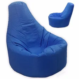 2019 novo 1 pçs moderno gamer sólido sofá saco de feijão jardim jogos beanbag ao ar livre grande braço cadeira grande adulto único-assento sofá309m
