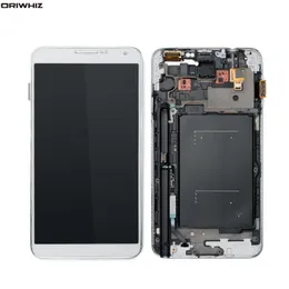 ORIWHIZ Display LCD per Samsung Galaxy Note 3 N900 N9000 N9005 N900A Display LCD Touch Screen Digitizer Assembly di ricambio con cornice
