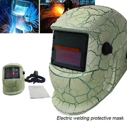 Freeshipping ajustável Solar Máscara Auto escurecimento Welder Proteja Welding Helmet Mounted-Head para Moagem Gota