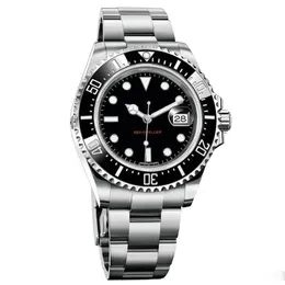 Luksusowe zegarki 43 mm męskie zegarek 2813 Automatyczny ruch mechaniczny ceramiczny ramka zapięcie szafirowe lustro