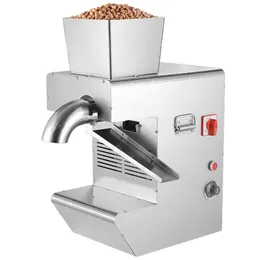 Qihang_top Stainless steel Automatic Commercial Seed oil extractor machine Cold oil pressed expeller Peanut oil press machine