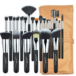 Set di pennelli per trucco professionale Kit per fondotinta per labbra Fard Ombretto Ciglia Strumento per pennelli per correttore 24 pezzi / set