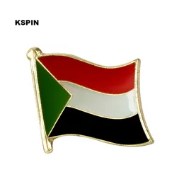 Sudan Flagge Anstecknadel Flagge Abzeichen Anstecknadeln Abzeichen Brosche KS0167