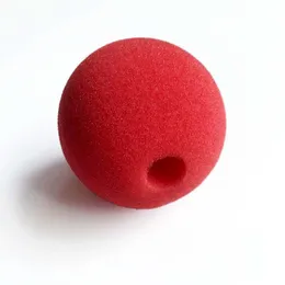 Lot De 6 Nez De Clown En Éponge Rouge - Diamètre 5cm - Pour Déguisement, Cosplay, Fête D'Halloween, Carnaval