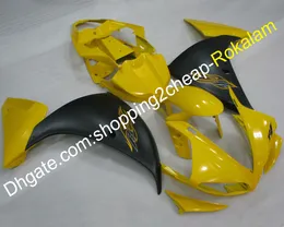 YZFR1000 09 10 11 YZF-R1オートバイフェアリングYAMAHA YZFR1 YZF R1 2009 2011モーターバイクボディフェアリゾーンイエローブラック（射出成形）