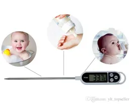 LCD Digital Food Thermometer BBQ Cooking Meat Hot Water Measure Household Thermometers Probe Kitchen Thermograph Tool TP300