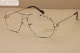 Wholesale- 1038366 Full frame metal Eyeglasses oculos de grau masculino Frame Size: 59-12-140mm