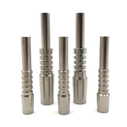 Ersättning Titanium Nail 10mm 14mm 18mm Inverterad Nail Grade 2 GR2 Titanium Ti Tip Nail For Silicone NC Set Kit Smoking