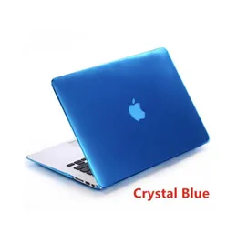 Matte Väska till MacBook Pro Retina 15inch A1398 Crystal Transparent Laptop Skyddskåpa för MacBook Pro 15 Case