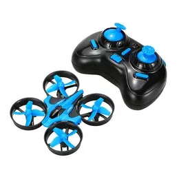 JJRC H36ミニ2.4G 4CH 6axisジャイロヘッドレスモードRC QuadCopter RTF  -  BLUE