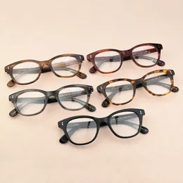 Partihandel-Brand Vintage Glasögon Ram Kvinnor Spectacle Frames Högkvalitativ Retro Yopia Prescription Eyeglass Frames Män OV5408U