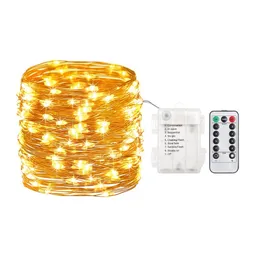 ZDM 500CM 3W 50LEDs Waterproof Outdoor String Light for Festival Christmas Party Decoration with RF 13Key Controller