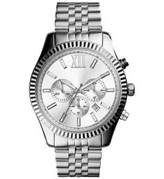 men waches luxury designer quartz movement Chronograph wristwatch Mens Watch fashion gold reloj original movements aaa quality