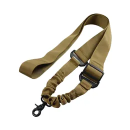 Adjustable Tactical One Point Sling Hunting Rifle Single Point Sling Bungee Cord