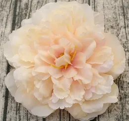 Wysokiej jakości Piwonia Kwiat Głowy Jedwab Sztuczny Kwiat Dekoracje Ślubne DIY Garland Craft Kwiat GA730