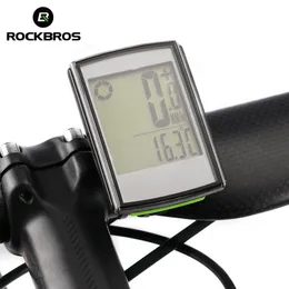 ROCKBROS computador de bicicleta sem fio cronômetro exibição Backlight LCD à prova d'água Ciclismo da bicicleta computador velocímetro odómetro Ciclo