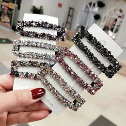 Heißer Schmuck Bunte Strass Haarspange Haarspange BB Haarspange Damen Mädchen Haarnadel Haarspangen