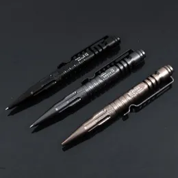 Portátil Tactical Pen Self Defense Ferramenta de Aviação de alumínio anti-derrapante Cooyoo Ferramenta de Auto Guard Pen frete grátis