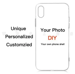 사용자 정의 로고의 경우 개인 사용자 정의 디자인 인쇄 케이스 Coque 아이폰 11Promax 최대 XR 6 기가 7 8 DIY 로고 사진 뒷 표지 XR