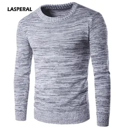 LASPERAL 2019 Neue Herbst Winter Herren Pullover Pullover Baumwolle Casual O Neck Pullover Jumper Dünne Männliche Strickwaren Jumper Top M-2XL