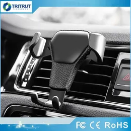 Gravity Car Holder For Phone in Car Air Vent Clip Mount No Magnetic Mobile Phone Holder Cell Stand Support For smartphones MQ300