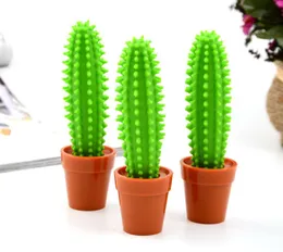 wholesale Cactus Ballpoint Pen 1.0 Mm Pen Tip Blue Refill Decoration Gifts Pens Student Stationery Office Funny Free Shipping SN1975