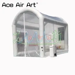 2.3x1.5x2m Inflatable Disinfection Channel Tent Customized Color Airtight Sanitizing Spray Tunnel Tent With Free Pump
