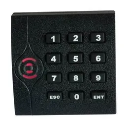 RFID keypad reader,ID/em reader,125K, waterpoof for access control system WG26 output, black color 2 LED ,sn:KR202, min:5pcs