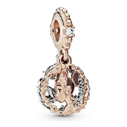 100% 925 Sterling Silver Beautiful Girl Dangle Charms Fit Original European Charm Bracelet Fashion Women Wedding Jewelry Accessories
