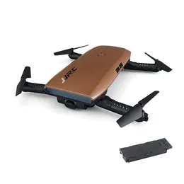 JJRC H47 ELFIE Plus 720P WIFI FPV Selfie Drone + Extra 3.7V 500mAh Li-po Battery - Brown