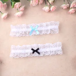 Bridal Garters Women Sexy Lace Floral Garter Belt Bowknot Leg Loop Wedding Garters Bridal Cosplay Fashion Garter