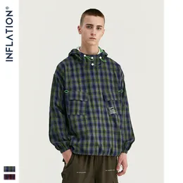 Roupas masculinas - 2019 outono e inverno Rua Lattice Drawstring Hem Fluorescente Verde Inglês Solto Sweater Tide