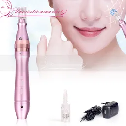 Light Electric Auto Micro Needling аккумуляторная Derma Pen для кожи Уход Омоложение Kit 0.25-0.3m Beauty Salon Домашний